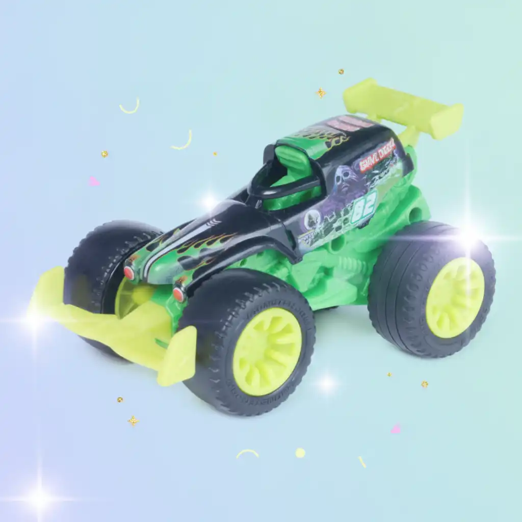 Be creative and build your own Monster Jam track.