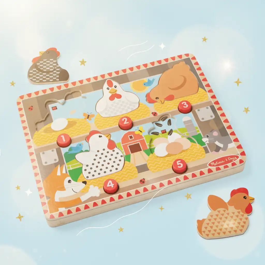 Durable natural materials ensuring safety and quality of every toy.