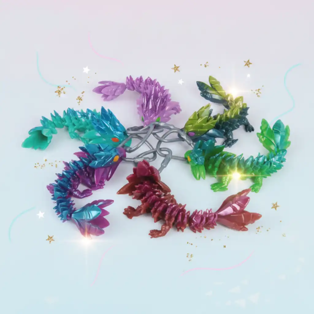 Release stress with the flexible crystal Dragan.