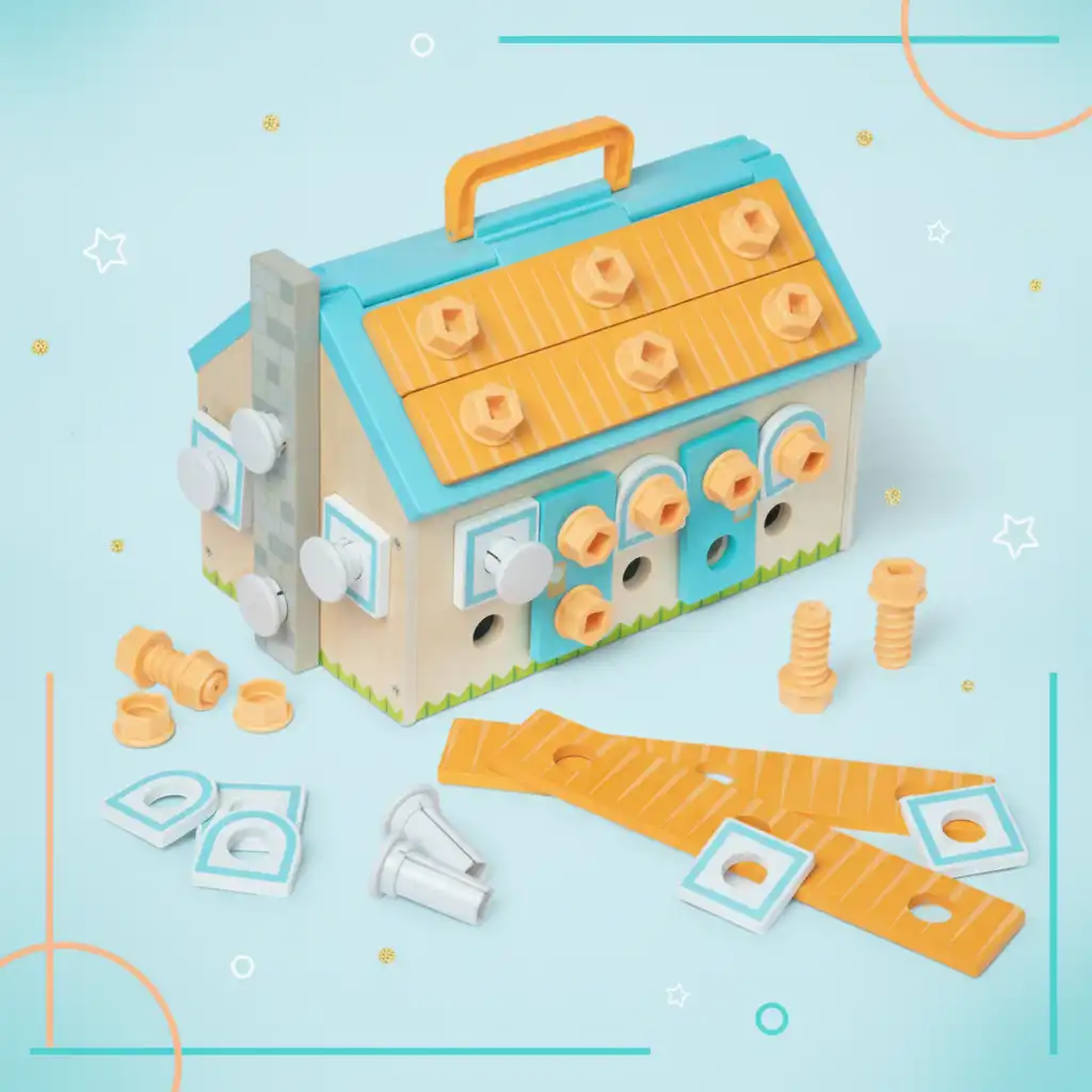 Experience the joy of real building with a creative toolkit.
