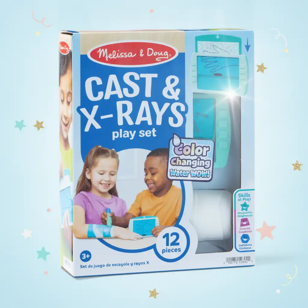 Precise crafting of medical tools for a realistic play experience.