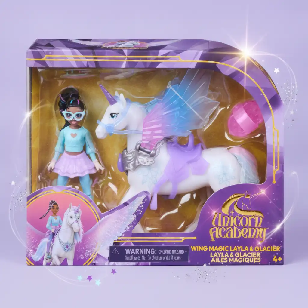 Discover the power of friendship between Layla and her unicorn.