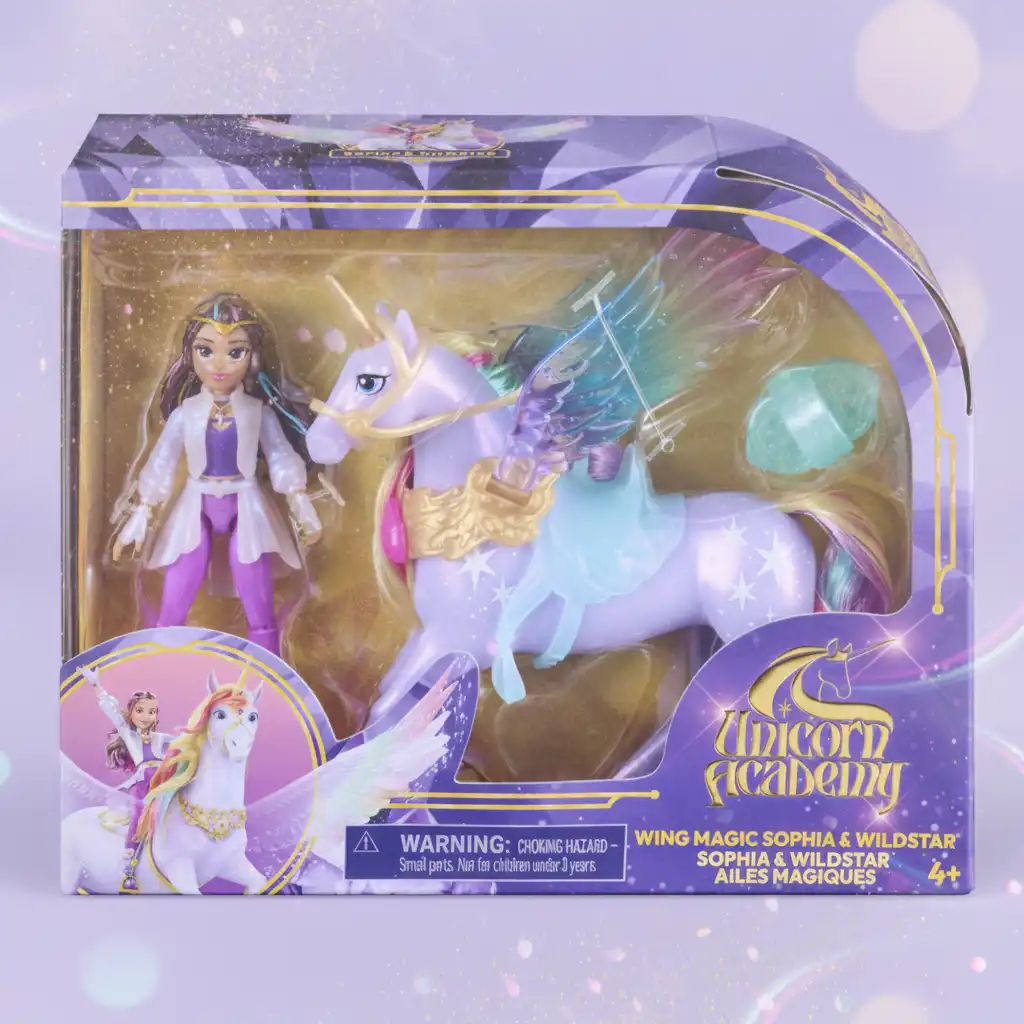 Experience endless adventures astride a magical unicorn.