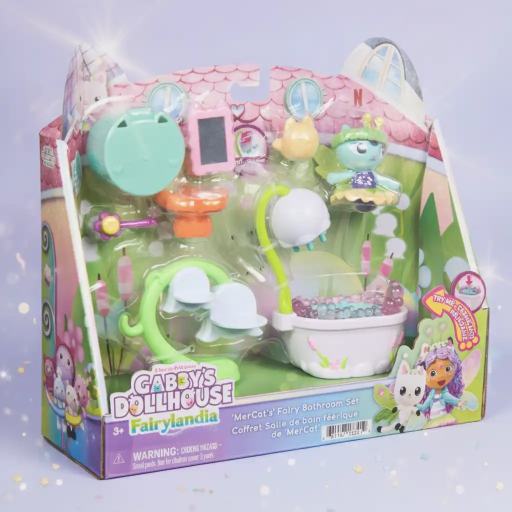 Experience magical moments in the relaxing fairy bathroom.