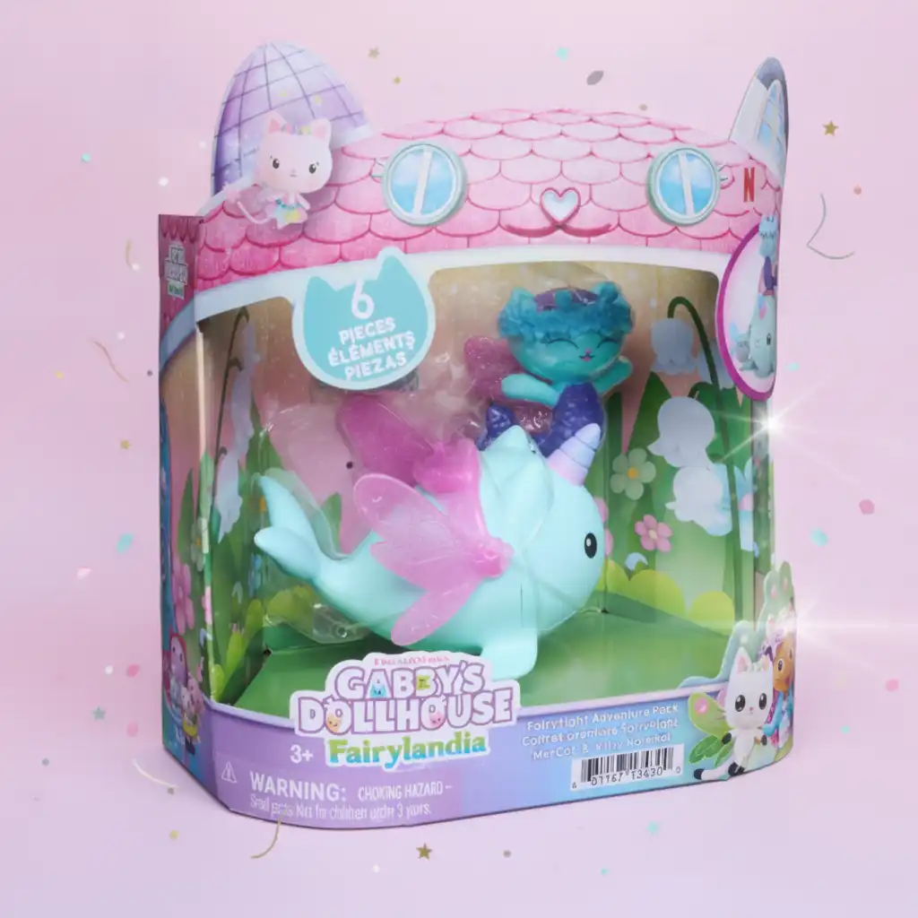 Fly towards adventure with Narwhal Cat and her friends.