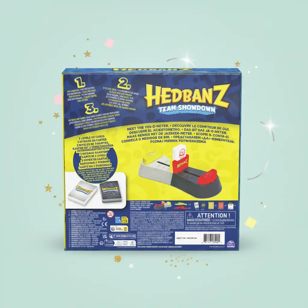 Detailed game cards and Interactive electronic module.