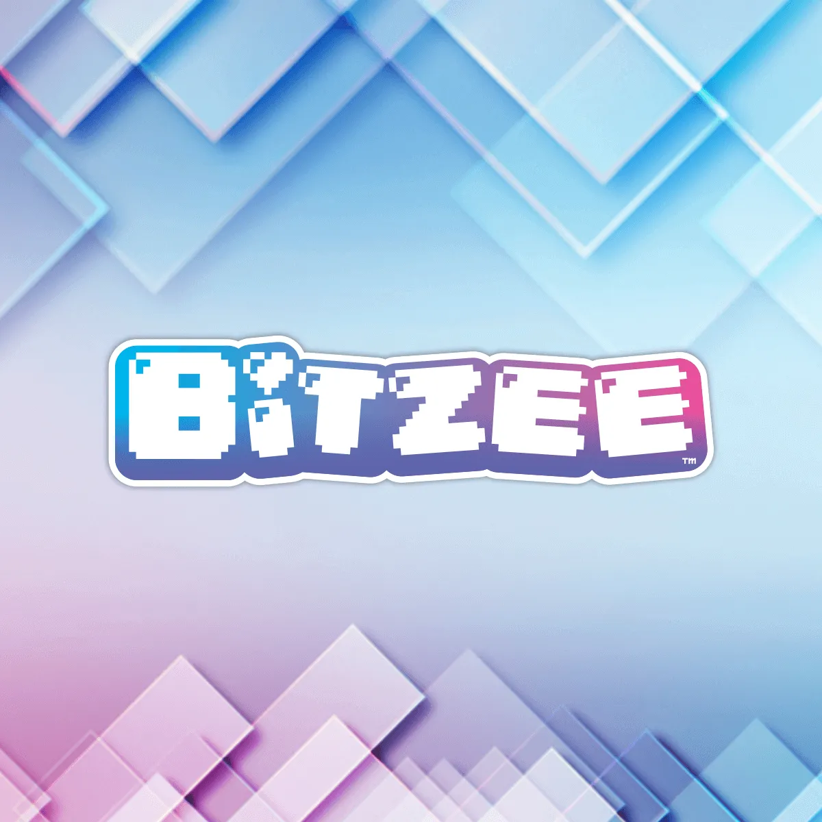 Official logo Bitzee Interactive digital K-pop character