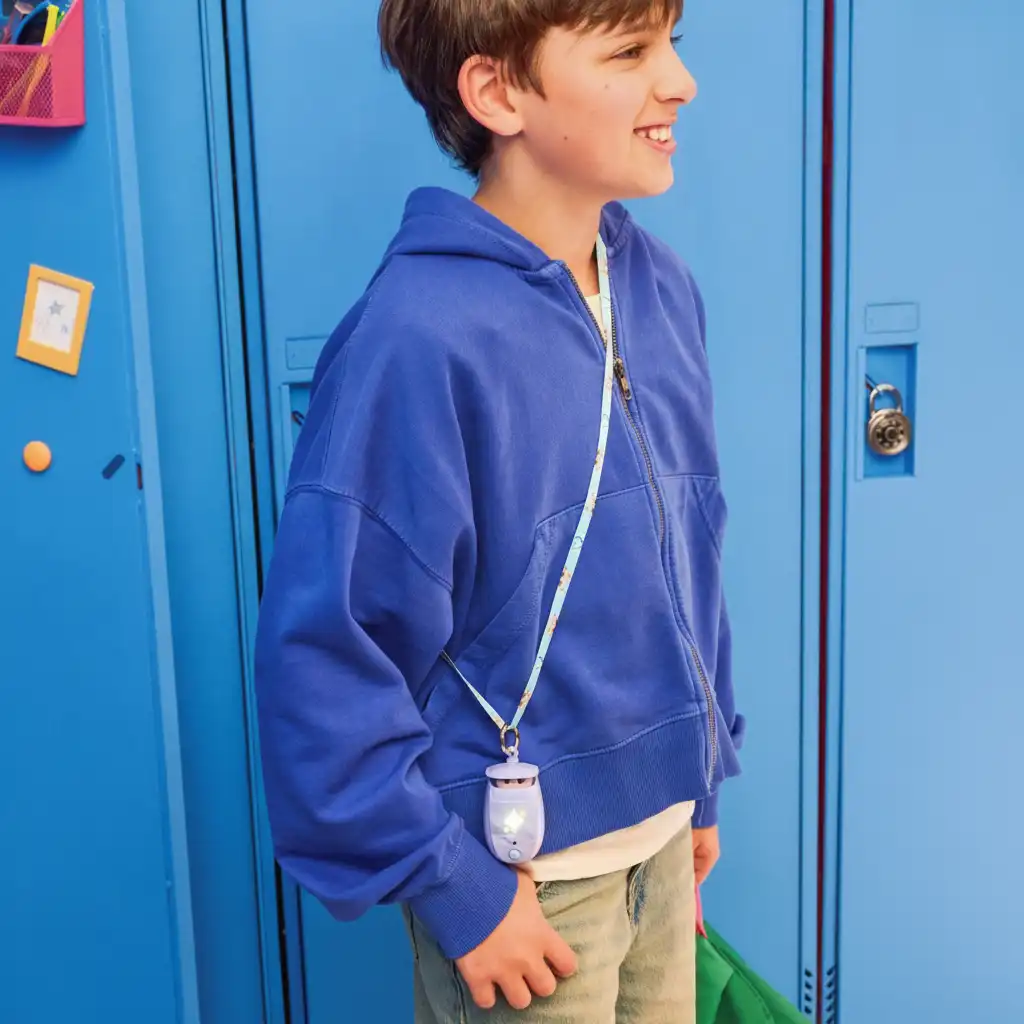 Wear your Peekimo as a stylish accessory wherever you go.