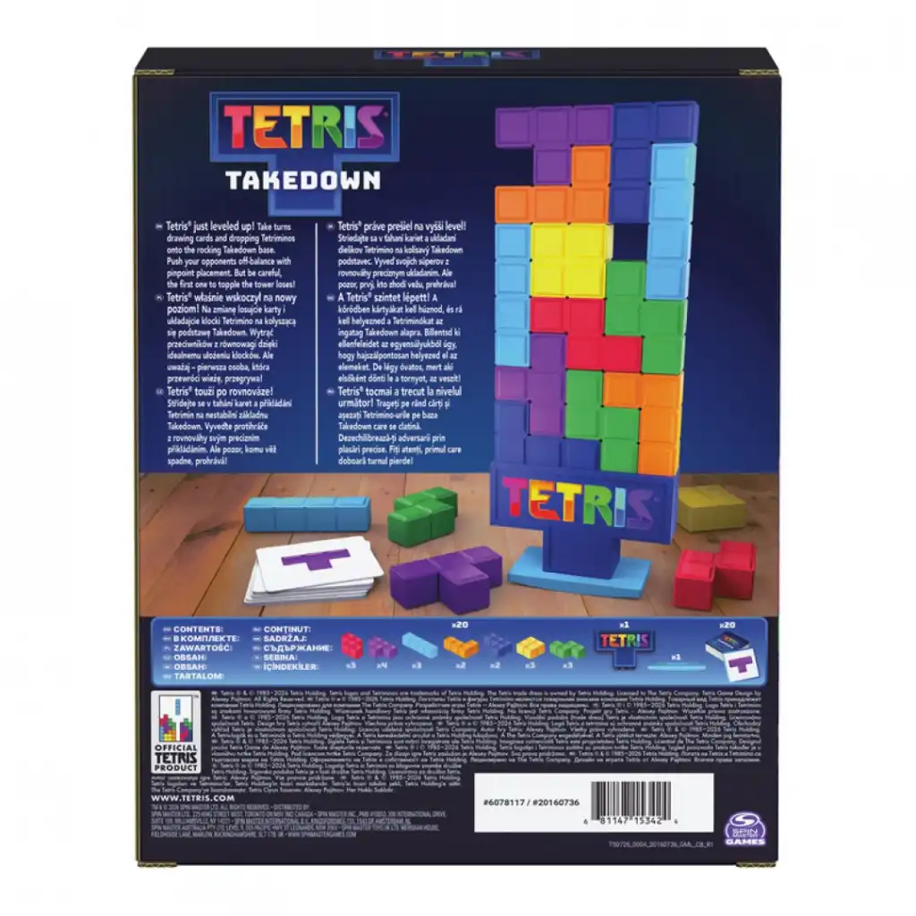 High-quality and colorful Tetrimino pieces for endless fun.